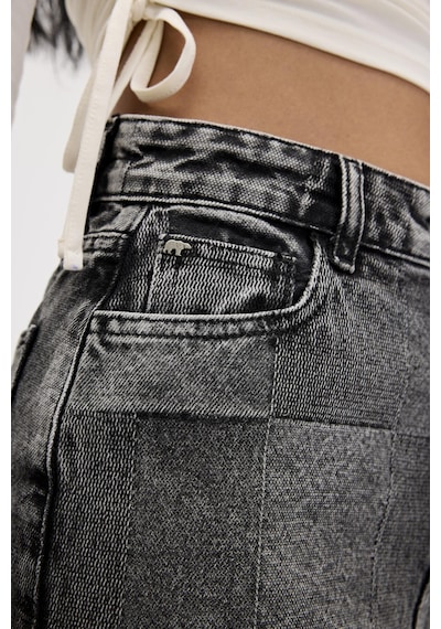 Bad Bear Vendy Siyah Denim Etek Siyah