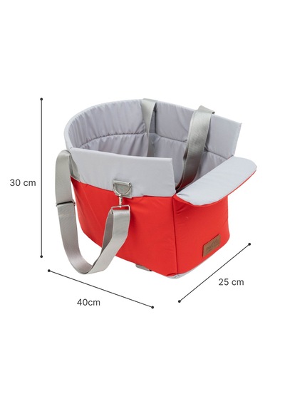 Reyo Max Design Kedi Köpek Taşıma Çantası Kırmızı Seyahat İçin Hafif Ve Hava Alabilen Evcil Hayvan Çantası