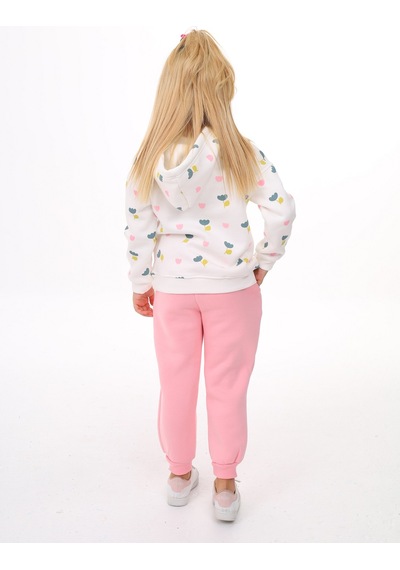 Toontoy Kids Toontoy Kız Çocuk 2'li Takım Baskılı Kapüşonlu Sweatshirt & Beli Paçası Lastikli Jogger Eşofman Altı - Renk Bloklu & 3 İplik Şardonlu Açık Pembe Toontoy Kids Toontoy Kız Çocuk 2'li Takım Baskılı Kapüşonlu Sweatshirt & Beli Paçası Lastikli Jogger Eşofman Altı - Renk Bloklu & 3 İplik Şardonlu Açık Pembe