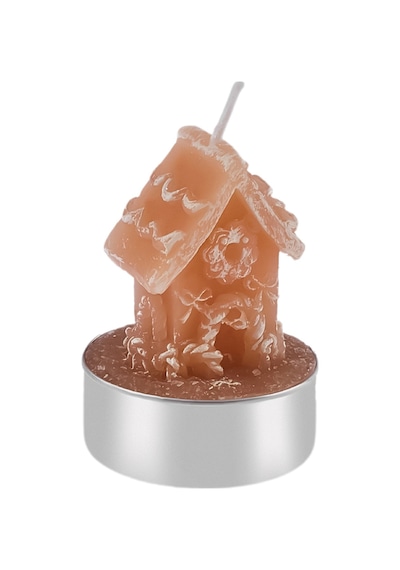 Karaca Home New Year Yılbaşı 24 Ginger House 3'lü Tealight Mum 1 153.09.01.1743