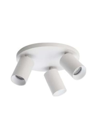 Metal Hareketli Modern Beyaz 3lü Led Spot Avize Beyaz Ampullü, Ry802148sy Diğer