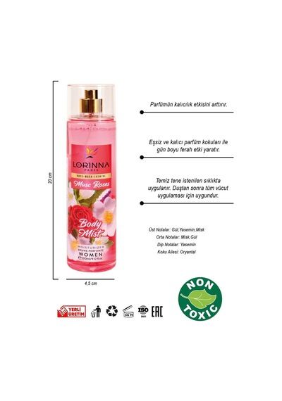 Musc Roses Body Mist 270 Ml
