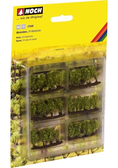 Noch 21540 Üzüm Asmaları, 24 Adet, 2,2 Cm., Diorama Malzemesi-59342