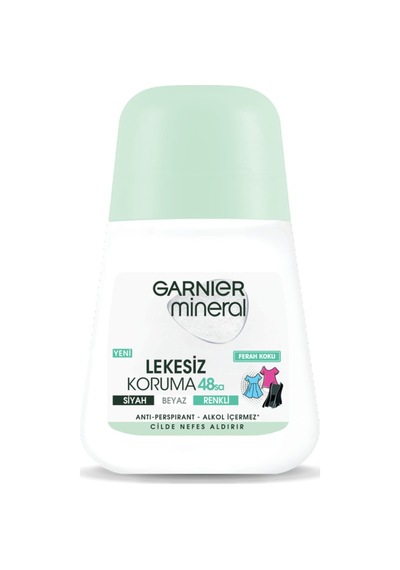 Garnier Mineral Lekesiz Koruma Ferah Koku Roll-on Deodorant 5 Adet