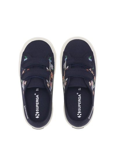Superga 3750 Kids Straps Flower Print Leggera Kız Çocuk Lacivert Bileksiz Sneaker Lacivert-455 Superga 3750 Kids Straps Flower Print Leggera Kız Çocuk Lacivert Bileksiz Sneaker Lacivert-455