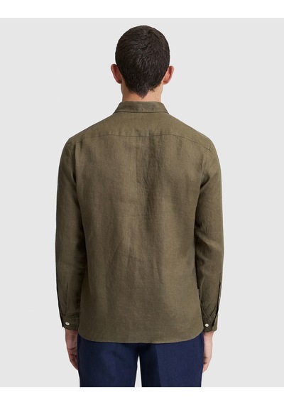 Pierre Cardin Erkek Haki Gömlek Desenli 50320945-vr027