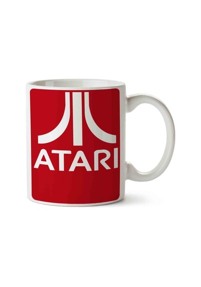 Atari Logo Vintage Baskılı Kupa Bardak Çok Renkli
