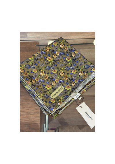 Cacharel 2025/2026 Sonbahar Kış Twill İpek Eşarp 9108313 Haki - 951 Haki - 951