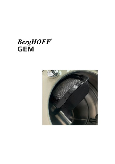 Berghoff 7950022 Gem Retro 1.7 LT Yuvarlak Su Isıtıcısı