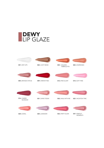 Flormar Besleyici Dudak Parlatıcısı - Dewy Lip Glaze - 023 Vacation Time-8682536069427