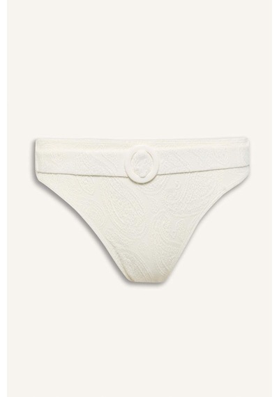 Defacto Regular Fit Brode Bikini Alt-fall İn Love E3900ax25smwt16 Beyaz