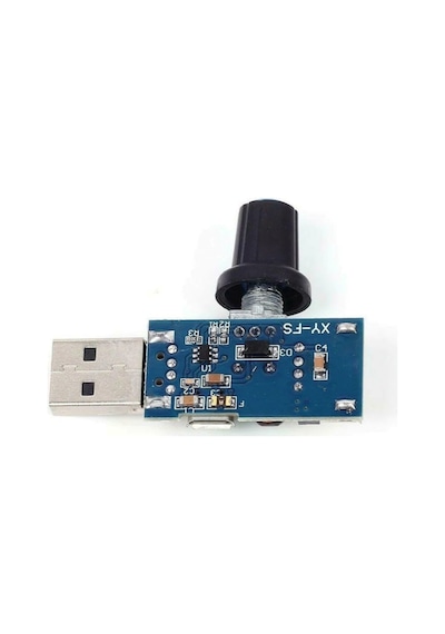 Usb Fan Hız Kontrol Modülü - Dc 5V-12V 5W