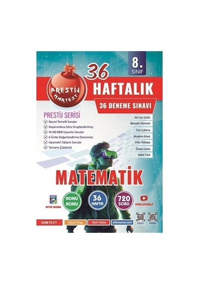 Nartest 8 Sınıf Tüm Dersler Tamamı Video Deneme