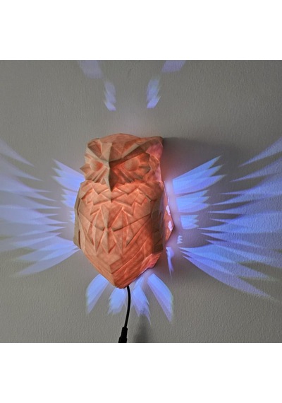 Jetjest Baykuş Figürlü Rgb Led Gece Lambası