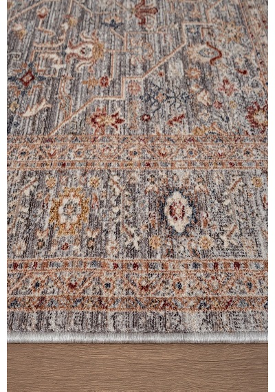 Focus Fo002g Gri Vintage Modern Salon Koridor Yatak Ve Oturma Odası Halısı-1763