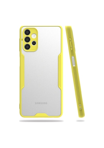 Samsung Uyumlu Galaxy A52 (A525) Kilif Platin Matte Silikon Arka Kapak 507774549