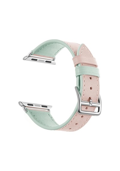 Ally Apple Watch Uyumlu   Ultra 49mm 7-8 45mm 6-5-4 44mm Hakiki Deri Kayış Kordon 3-2-1 42mm- 5775
