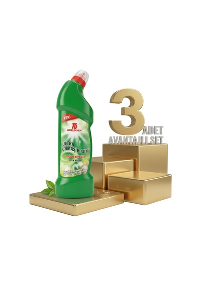 Worldchem Ultra Çamaşır Suyu 3x750 Ml Diğer