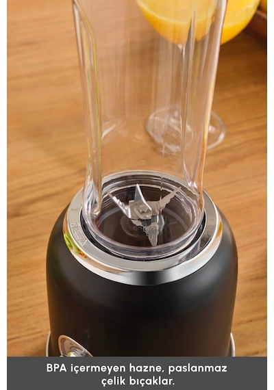 Karaca Retro Personal Kişisel Smoothie Blender