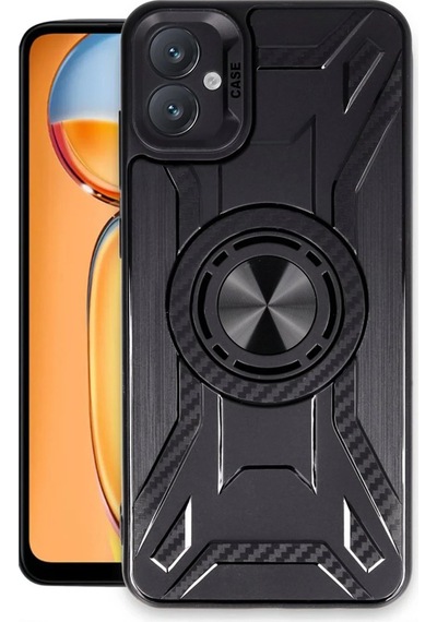 Newface - 157 - Samsung Galaxy A05 Kılıf Lincoln Silikon - Edntrend - - Siyah Sıyah