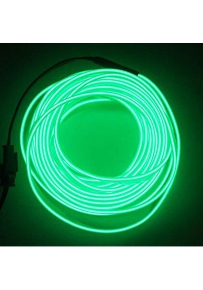 Araç Içi Torpido Ledi Şerit Led Ip Led Neon Yeşil 3 Metre