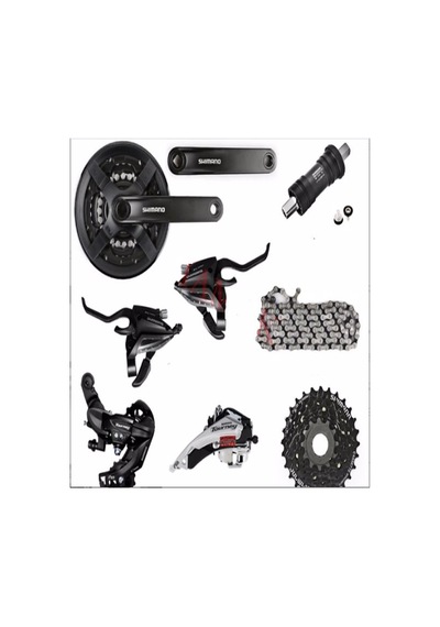 Shimano Tourney Grupset (3.7) Çok Renkli