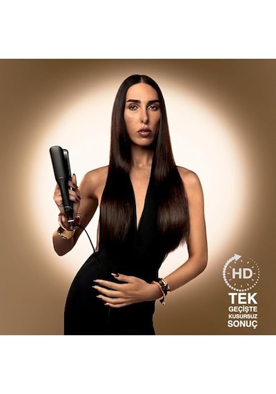 Ghd Chronos Max Geniş Plakalı Saç Düzleştirici, Siyah