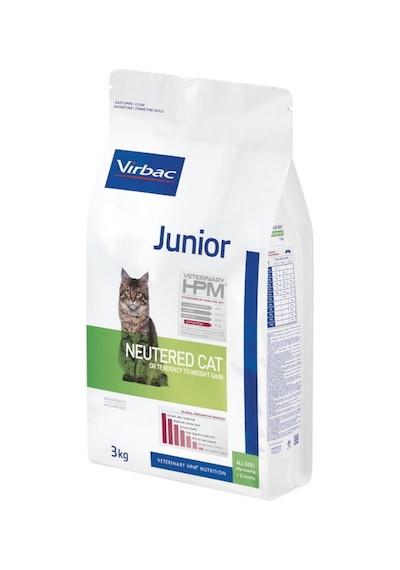 Virbac Junior Neutered Kuru Kedi Maması 3kg