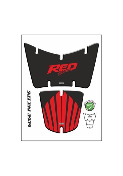 Honda Pcx 2014 - 2017 Uyumlu Tank Pad 009 Standart