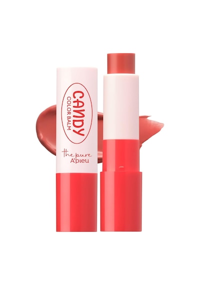 Dudakları Nemlendiren Parlak Bitişli Renkli Dudak Balmı A&apos Pıeu The Pure Candy Balm No.03