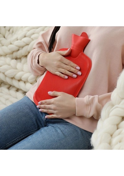2 Litre Sıcak Su Torbası 1. Sınıf Kauçuk Malzeme Mavi
