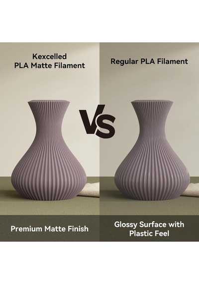 Mat Pla Filament, 1,75 Mm +/- 0,03 Mm, Parlak Renk, Mat Doku, 3d Yazıcı Filamenti, 1 Kg Makara 2,2 Lbs , Çoğu Fdm Yazıcı İçin Uygun, Düzgün Sarım, Bej