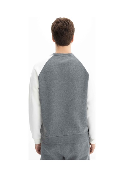 AR-MA Arma Erkek Regular Fit Baskı Yazılı Bisiklet Yaka Sweatshirt 001