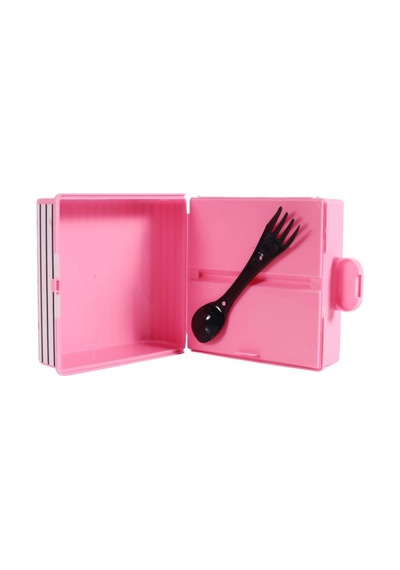 Herevin 161273-826 Desenli Beslenme Kutusu Pembe