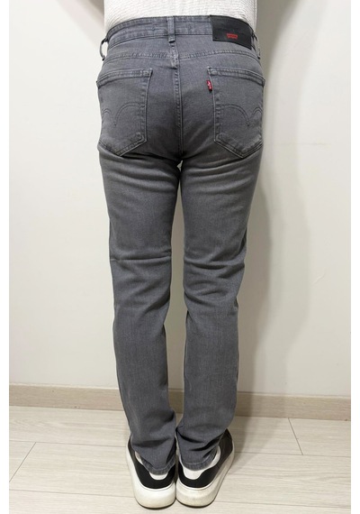 Hacker Denim Dmctekstil Erkek 1021 Yüksek Bel Normal Kesim Boru Paça Jean Pantolon Gri