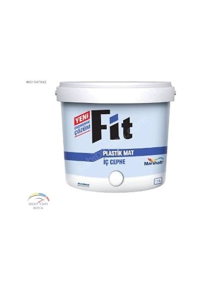 Marshall Fit Plastik İç Cephe Duvar Boyası  3.5 Kg - Beyaz