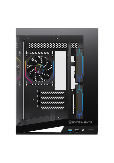 Game İn Game Snake Siyah 3x12cm İnfinty Argb Fanlı Gaming M.atx Kasa