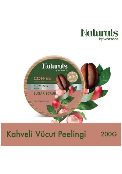 Naturals By Watsons Coffee Sugar Vücut Scrub 200 G