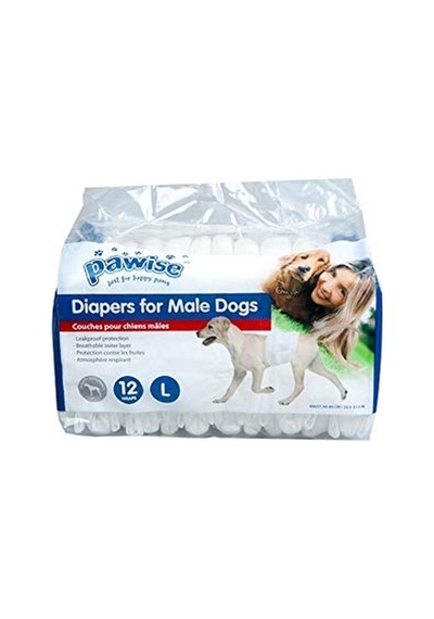 Pawise Erkek Köpek Çiş Pedi Large 12 Adet