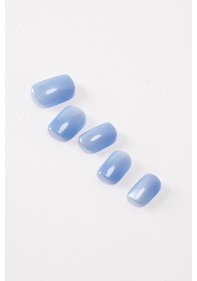Pop Beauty Takma Tırnak Seti & Zararsız Yapıştırıcı, Cat Eye Popbeauty10158