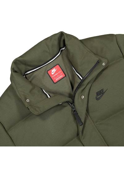 Nike Sportswear Tech Fleece Therma-fit Oversized Puffer Full-zip Erkek Mont-fb7854-325 Siyah