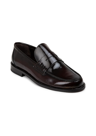 Deery Hakiki Deri Bordo Erkek Makosen - 01538mbrdn02 Bordo