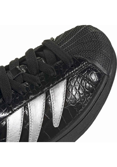 Cblack/sılvmt/cblack Adidas Kadın Günlük Spor Ayakkabı Superstar W Hq9303 siyah