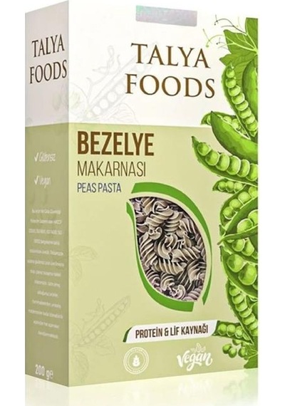 Talya Foods Glutensiz Bezelye Makarnası 200 G