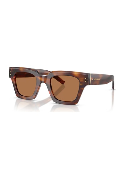 Dolce & Gabbana Dg 4413 306373 48 Unisex Güneş Gözlüğü Kahverengi