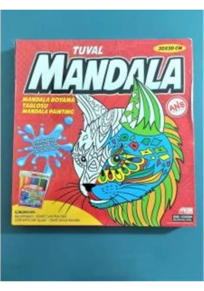 Tuval Mandala 30X30 Cm