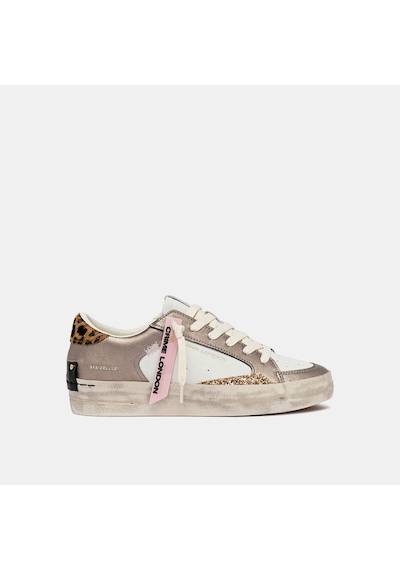 Sneaker Kadın 29115ee8.60 Crime London Sk8 Deluxe 60/c08l Brown Kahverengi