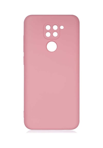 Xiaomi Redmi Note 9 Kılıf Zore Mara Lansman Kapak-Pembe Açık