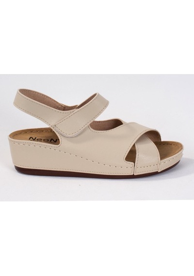 Dagoster Dza37-1810 Bej Günlük Ortopedik Kadın Sandalet Dagoster Dza37-1810 Bej Günlük Ortopedik Kadın Sandalet