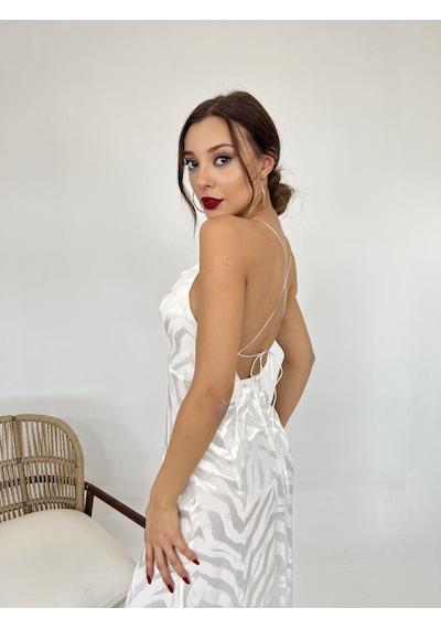Moderie Butik 6861 Elbise-atlanta Altın